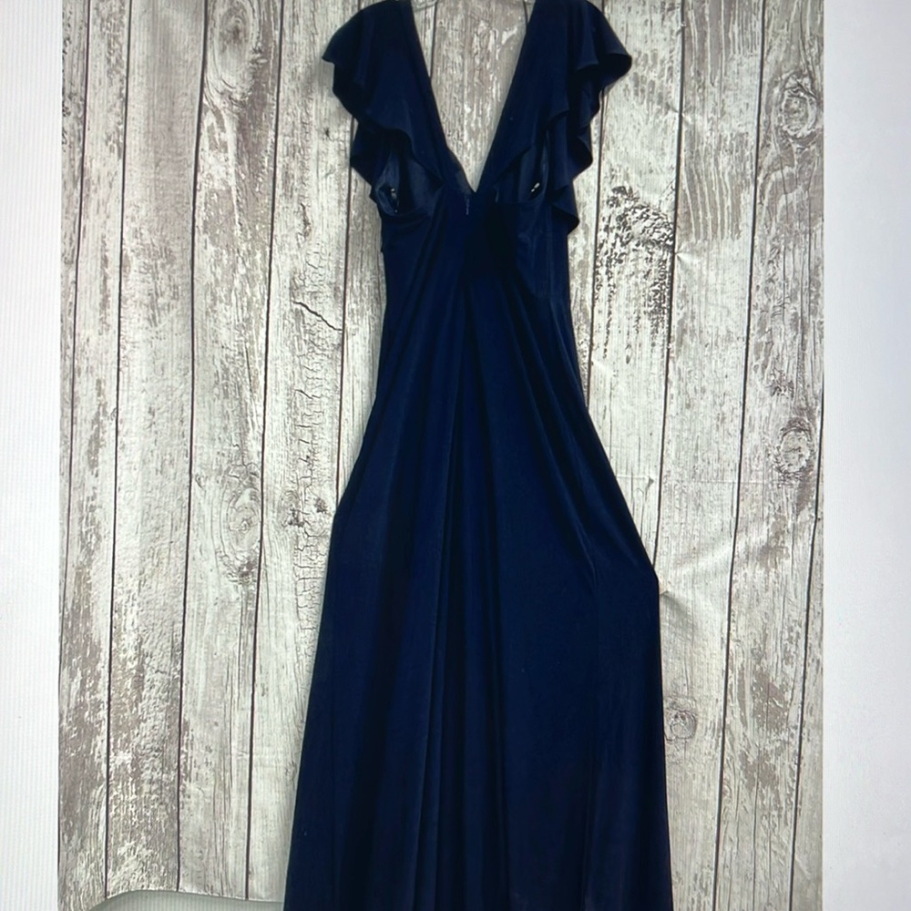 Size 14 Sorella Vita Ruffle Neck gown